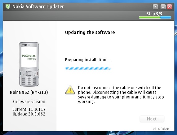 Nokia Software Updater  -  5
