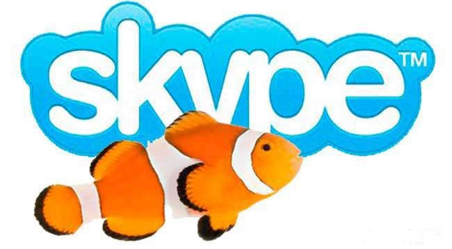 clownfish for skype